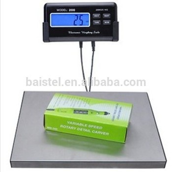 digital postal parcel scale for full range tare function